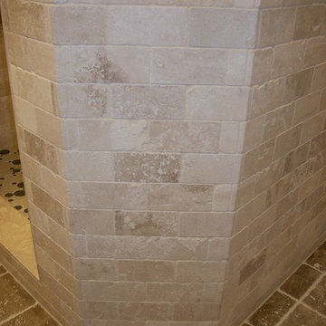 Wrapped Subway Tile on Corners