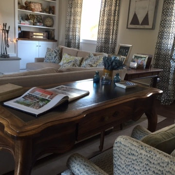 Transitional Family Room