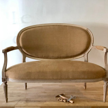 Banquette/canapé style Louis XVI