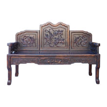 Wood benches