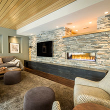 Basement Fireplace