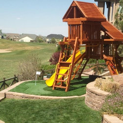 Small backyard play area - Outdoor Playhouses