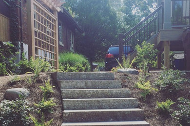 Photo of a rustic landscaping in Cincinnati.