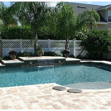 63 - Contemporary Pool with Modest Water Feature