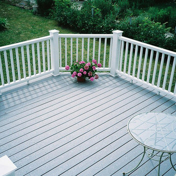 Trex Composite Backyard Deck