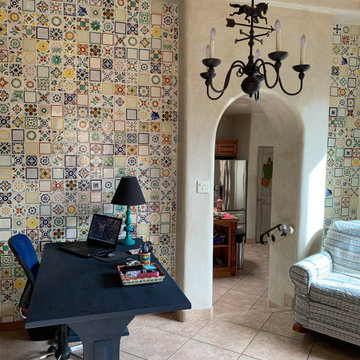 Dining Room becomes Sunroom-Office