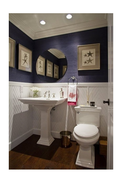 Grasscloth for the bathroom?