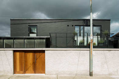 ダブリンにある高級な中くらいなコンテンポラリースタイルのおしゃれな家の外観 (アパート・マンション) の写真