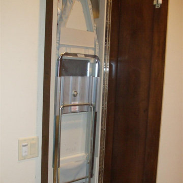 Hidden ironing board