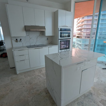 Modern Kitchen Remodel Done in New Stratus SuperMatte Cabinets