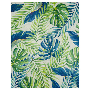 Mohawk Home Scattered Fronds Natural 10' x 14' Area Rug