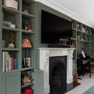 Bespoke living room cabinets