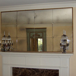 Antique Over the Fireplace Mirrors - Wall Mirrors