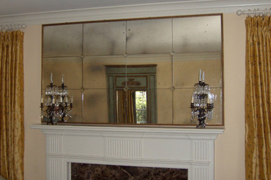 Antique Over the Fireplace Mirrors