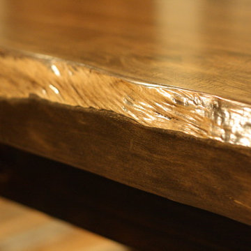 Knotty Alder Wet Bar - Okotoks