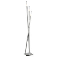 Icicle Modern Floor Lamp, Antique Metal, Stainless Steel