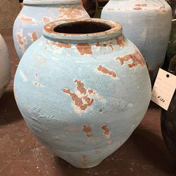 Hadmade & Reclaimed Pottery - Outdoor Fountain And Pond Accessories