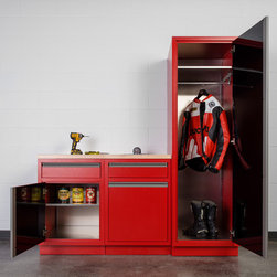 Custom Garage Cabinets by Challenger Designs, LLC - Garage And Tool Storage
