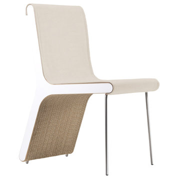 Jvett Chair, Natural Base/Eco-Leather Earth