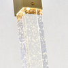 Elegant Lighting 2066D5SG Weston 1 light pendant in satin gold