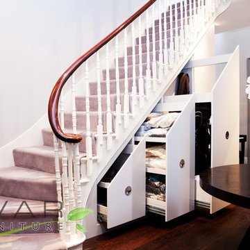 Under stairs storage solutions in London