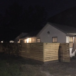Cottage Wood Fence - Horizontal - Home Fencing And Gates