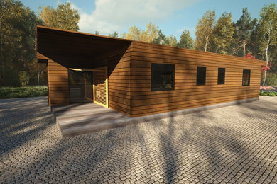 Shipping Container 2-bedroom residential house