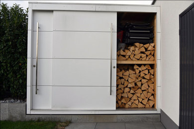 Hochstapler - Design Holzunterstand