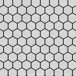 Statuary Crystal Marble Italian White Statuario 1" Hexagon Mosaic Tile Polished - Home Accessories & Decor