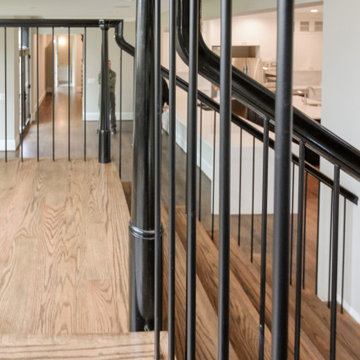 Project #89 | Contemporary Staircase with Rotunda Balcony