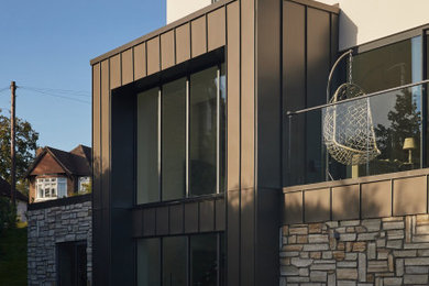 This is an example of a contemporary house exterior in Kent.
