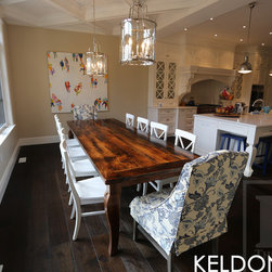 Reclaimed Wood Harvest Tables - Dining Tables