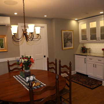 Farmhouse Kitchen Remodel | Rich Wood Accents & Expanded Chef’s Layout