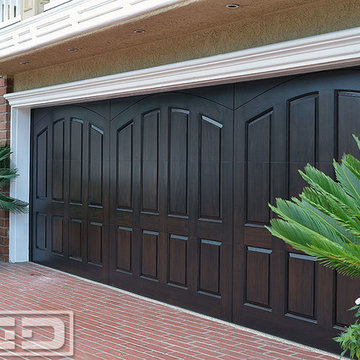 Custom-Made Luxury Garage Doors for the Lavish Linda Isle, CA Real Estate Homes!
