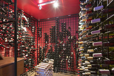 Design ideas for a wine cellar in Brisbane.