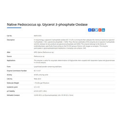 glycerol 3-phosphate - Products