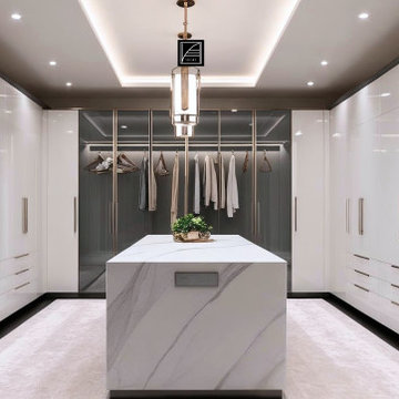 Miami Signature Collection Custom Design Walk-in Closet Systems by VelArt