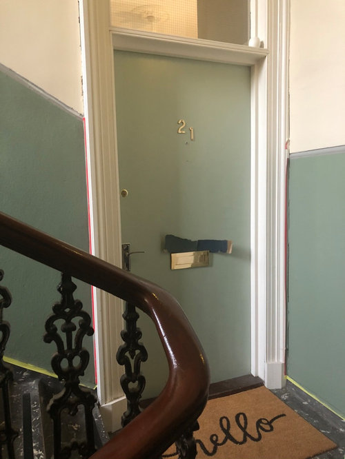 Flat Front Door Colour | Houzz UK