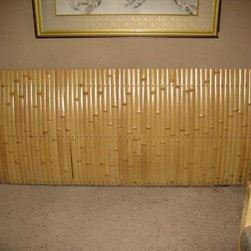 Natural Bamboo Slats - Building Materials