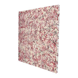 Raspberry Ripple - large - side view - Paintings