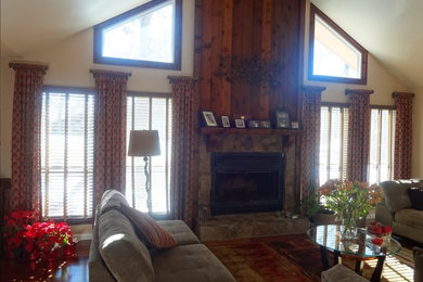 Inspiration for a contemporary living room remodel in Other