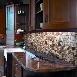 Pucinni glass tile mosaic Rococo series - Mosaic Tile