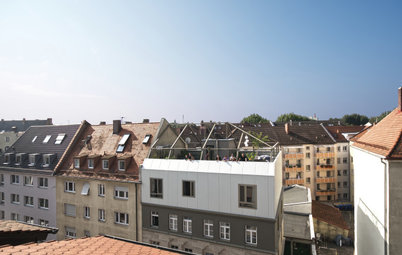 Unkonventionelle Aufstockung mit Dachgarten in Nürnberg