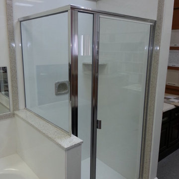Cultured Marble Shower Tub Combo
