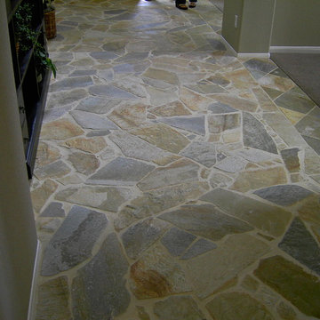 ECO Friendly Random Quartzsite Floor Design