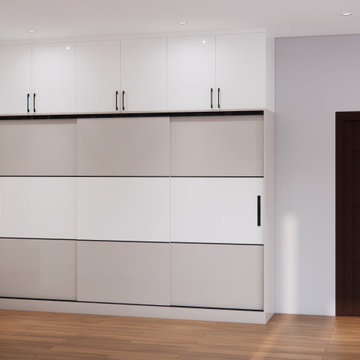 Taupe Trio Closet
