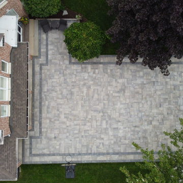 2020 Projects Gallery- Driveway, Steps, full Backyard project