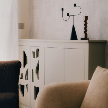 Rénovation d'un appartement des années 80 dans un style mid-century