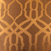 Portia  Gold and Brown Luxury Throw Pillow, 20"x26" Standard