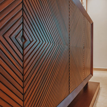 Artistic & Modern Credenza Unit - By STUDIO AVA Architects
